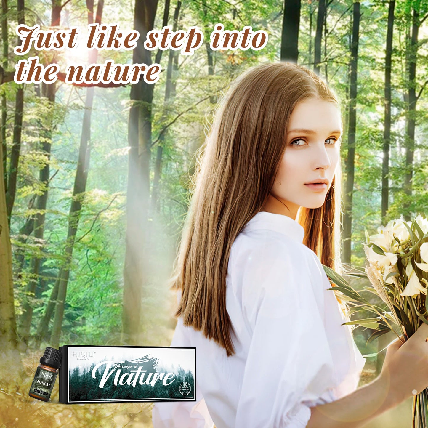 Hiqili Fragrance Oils Set Nature Theme For Aromatherapy Diffusers