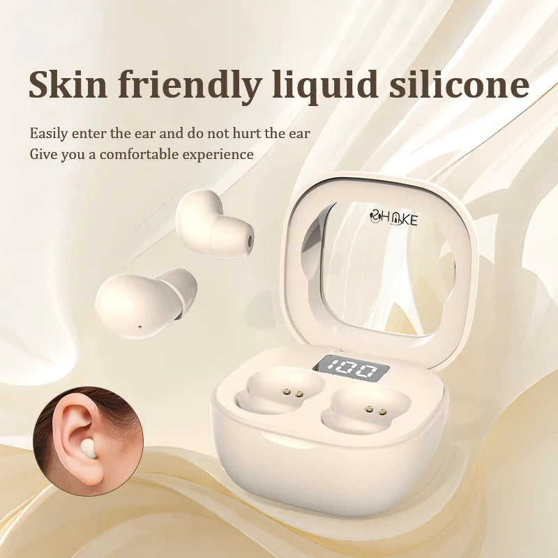 SHUKE Wireless Earbuds Bluetooth 5.3 Active Noise Cancellation