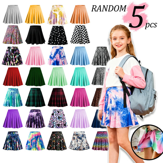 Girls Skorts Summer School Polyester Elastane Playwear