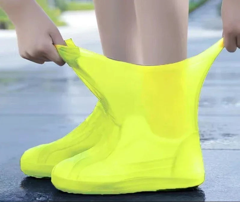 Waterproof Silicone Shoe Covers Reusable Slip On Boot Protectors For Rain Snow