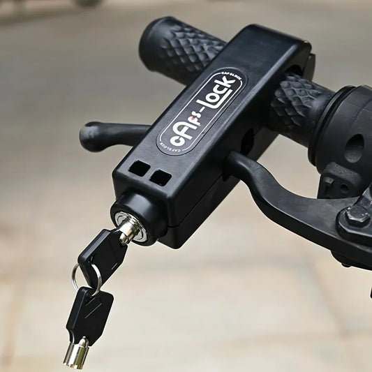 Portable Handlebar Lock For Electric Bikes And Scooters Theft Prevention