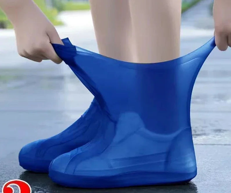 Waterproof Silicone Shoe Covers Reusable Slip On Boot Protectors For Rain Snow
