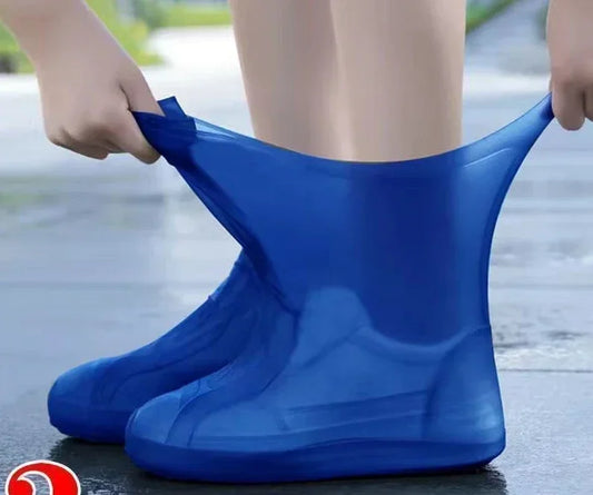 Waterproof Silicone Shoe Covers Reusable Slip On Boot Protectors For Rain Snow