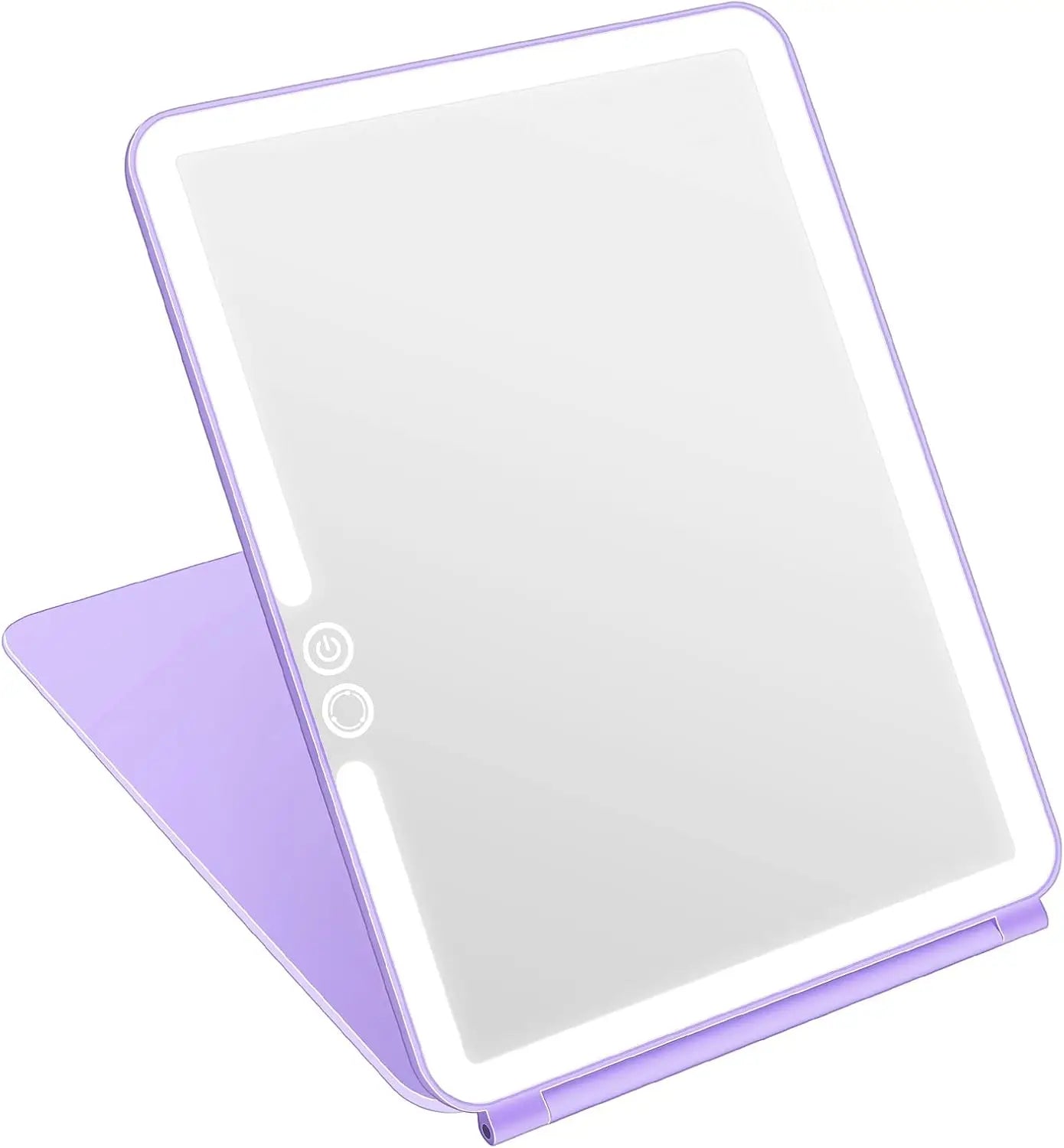 Hign-concerned Folding Lighted Makeup Mirror with 72 LEDs USB Rechargeable