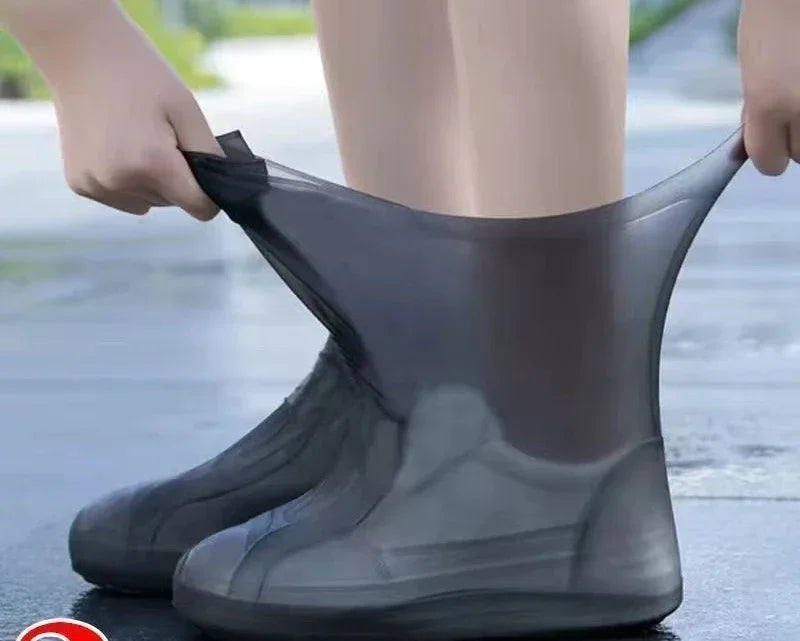 Waterproof Silicone Shoe Covers Reusable Slip On Boot Protectors For Rain Snow