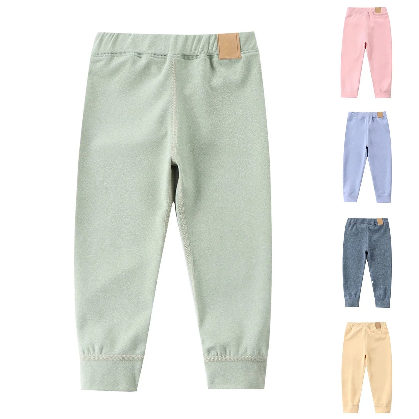 Kids Winter Fleece Warm Pants For Girls And Boys Thickened