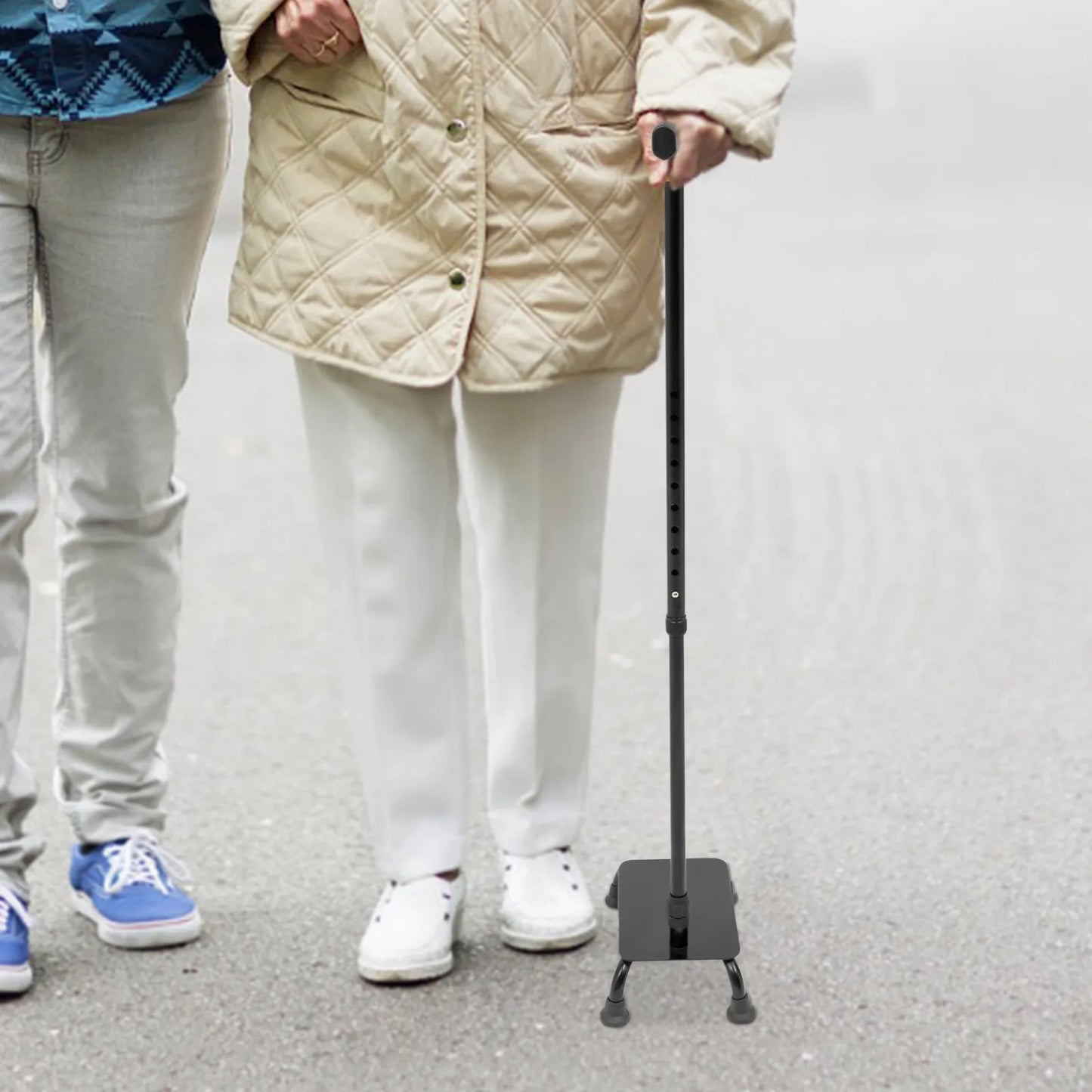 Stair Lift Walking Stick For Seniors Height Adjustable And Portable