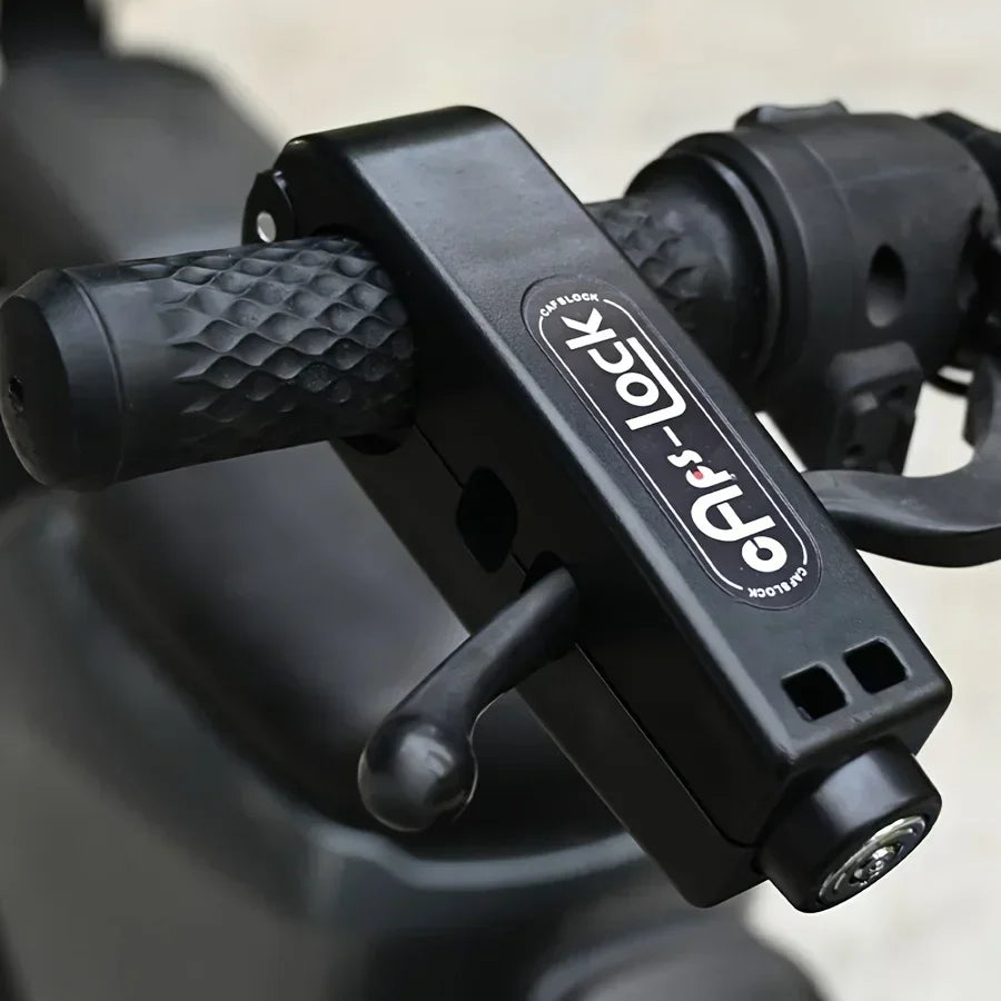 Portable Handlebar Lock For Electric Bikes And Scooters Theft Prevention