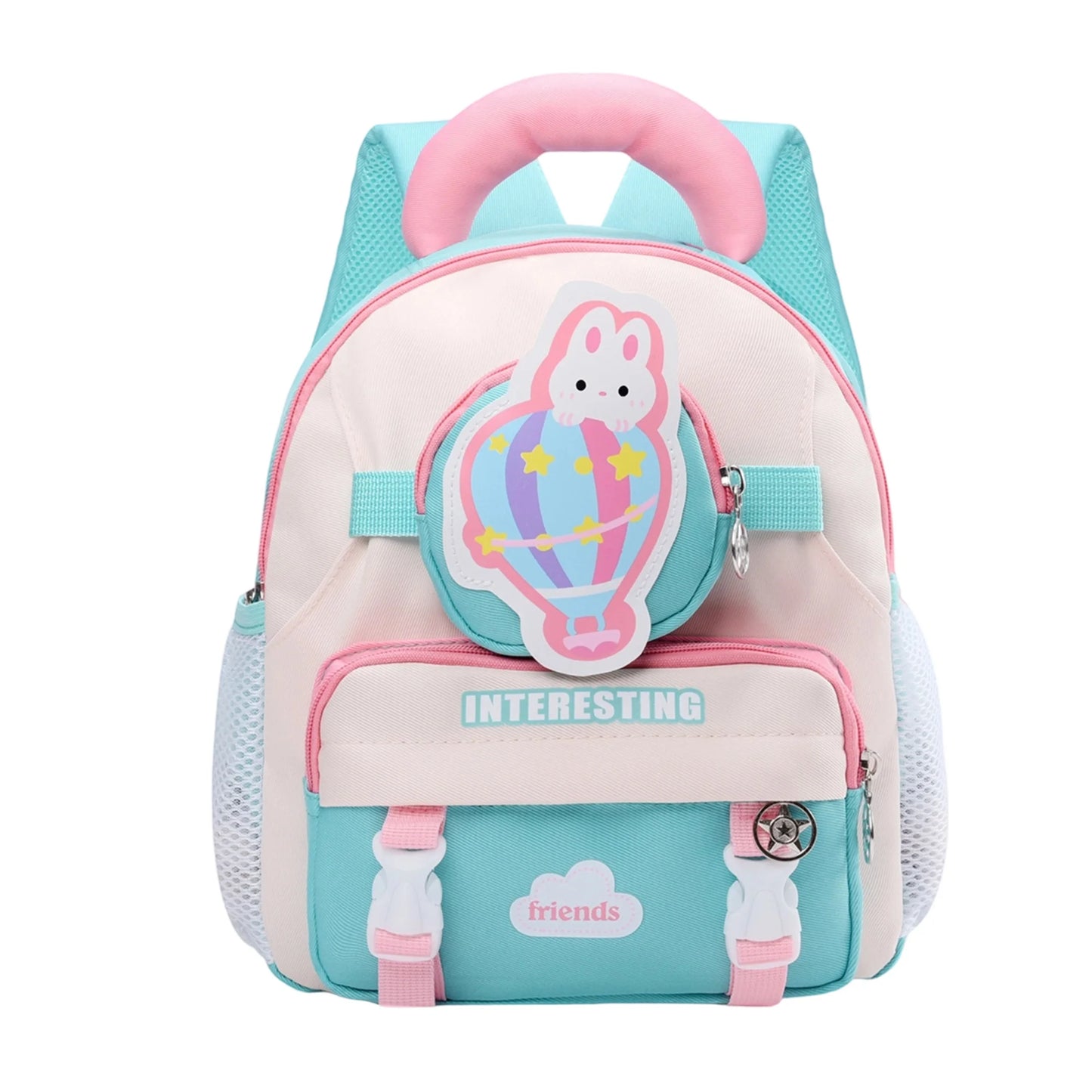 CN Guangdong Adorable Bunny Kids Backpack Unisex Cartoon Preschool Bag