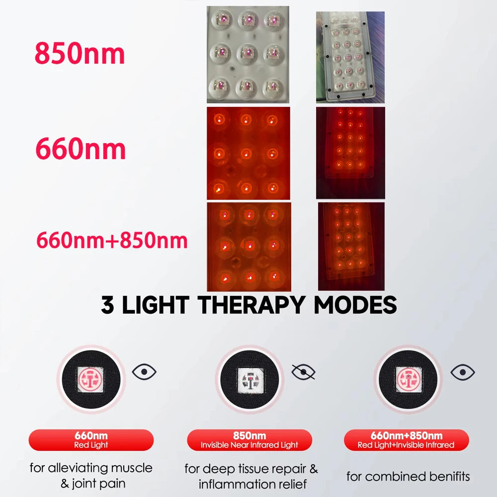 Astarexin Infrared Light Therapy Lamp 850nm Pain Relief Skin Care