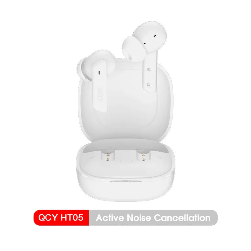QCY HT05 ANC Wireless Earbuds 40dB Noise Cancelling Bluetooth 5.2