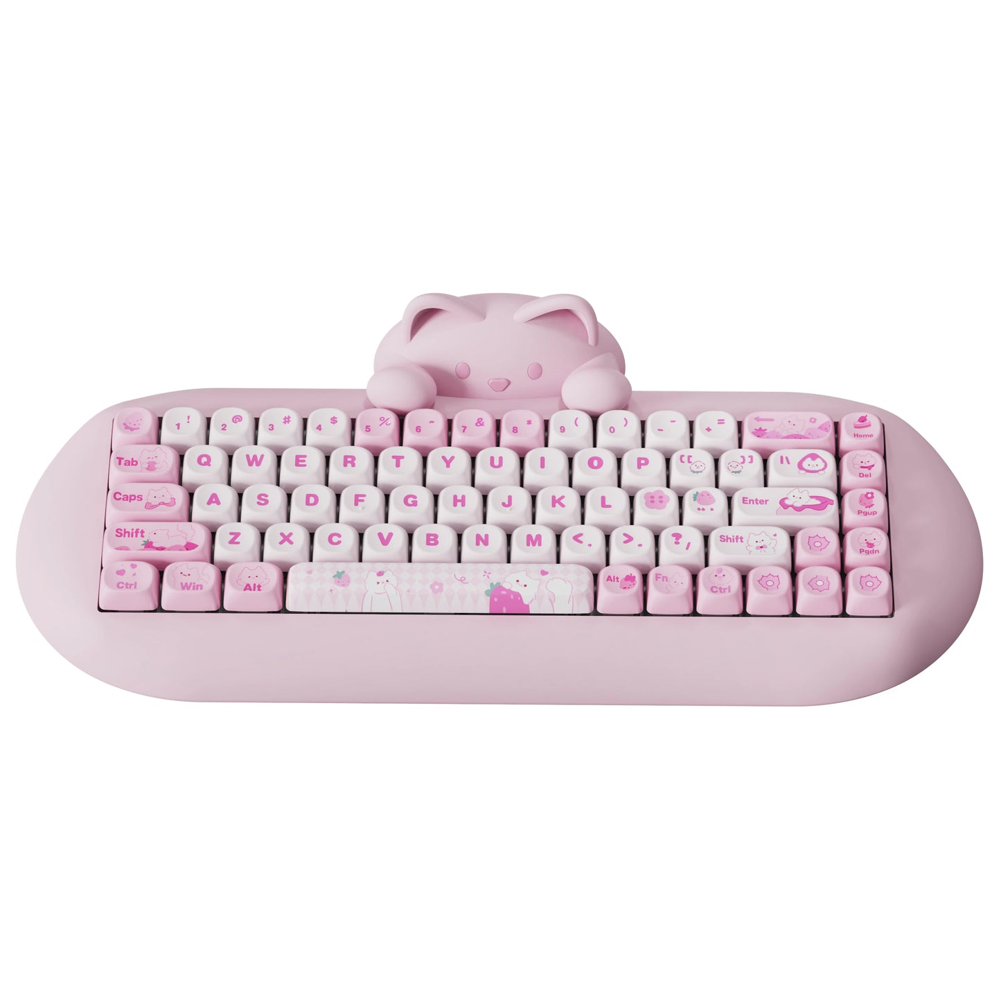 YUNZII C68 Wireless HiFi Cat RGB Mechanical Keyboard