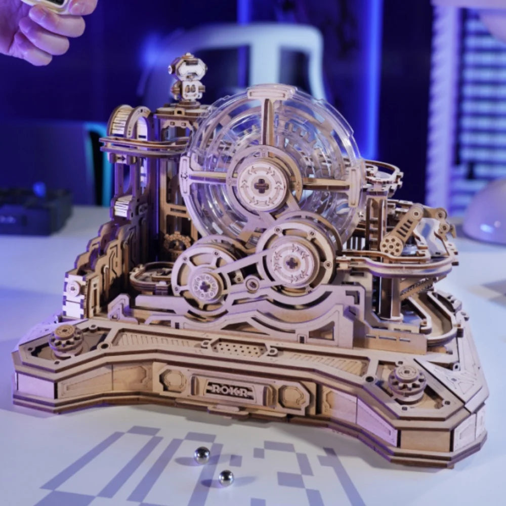 Robotime ROKR Gear Ball Challenge 3D Wooden Puzzle Kit