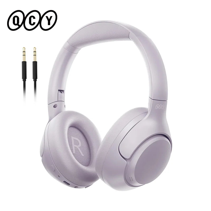 QCY H3 ANC Wireless Headphones Bluetooth Five Four HiRes Earphones
