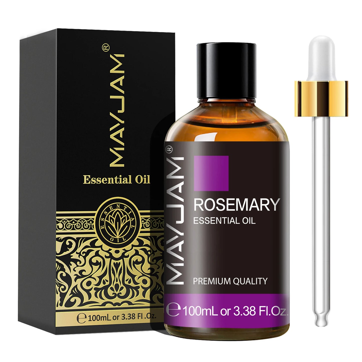 MAYJAM Essential Oil For Humidifier Diffuser Vanilla Lavender Bergamot