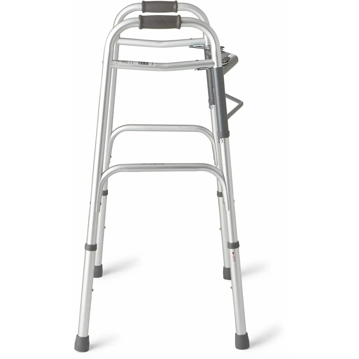 Double Button Folding Walker For Elderly And Rehab Patients