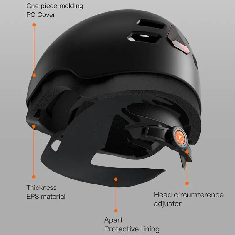 Motorcycle Helmet With Wide Angle HD Lens For Men Women