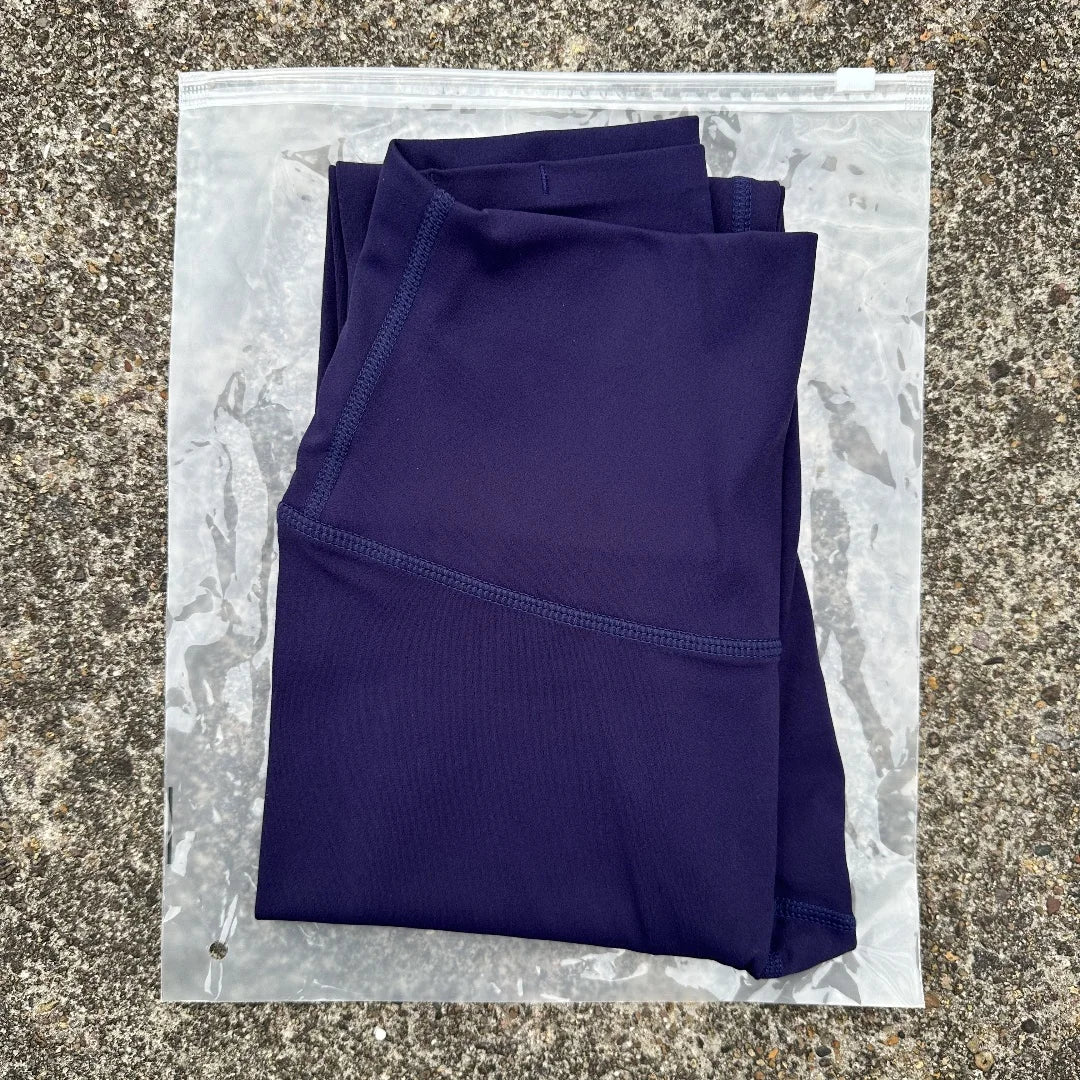 Women High Waist Yoga Leggings With Back Pocket For Training