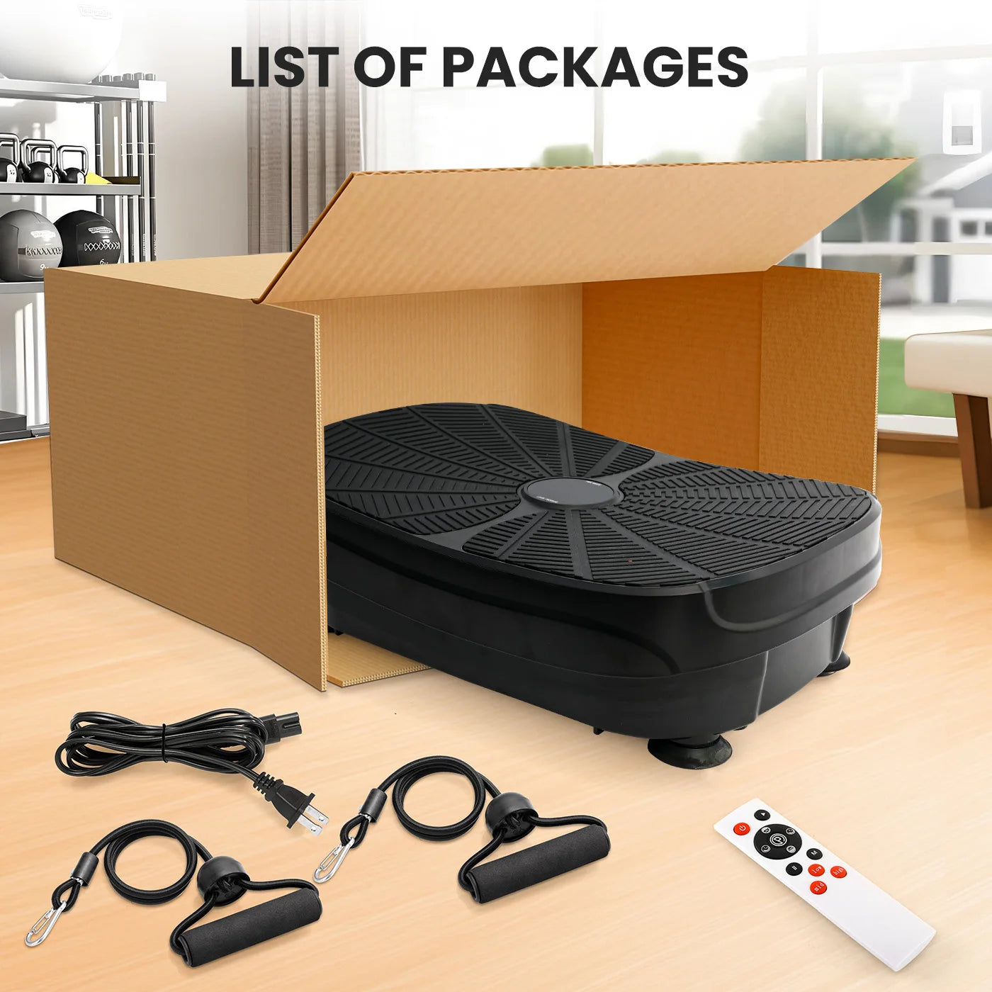 From The Vendor Field Vibration Plate Exercise Machine Kit