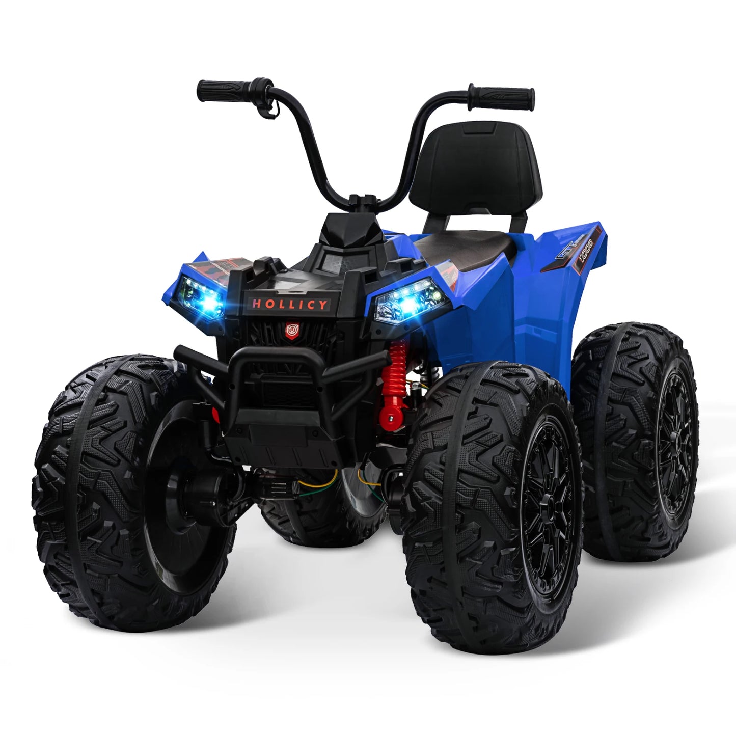 HiMISSE Kids Electric ATV 24V Ride On Car Bluetooth LED