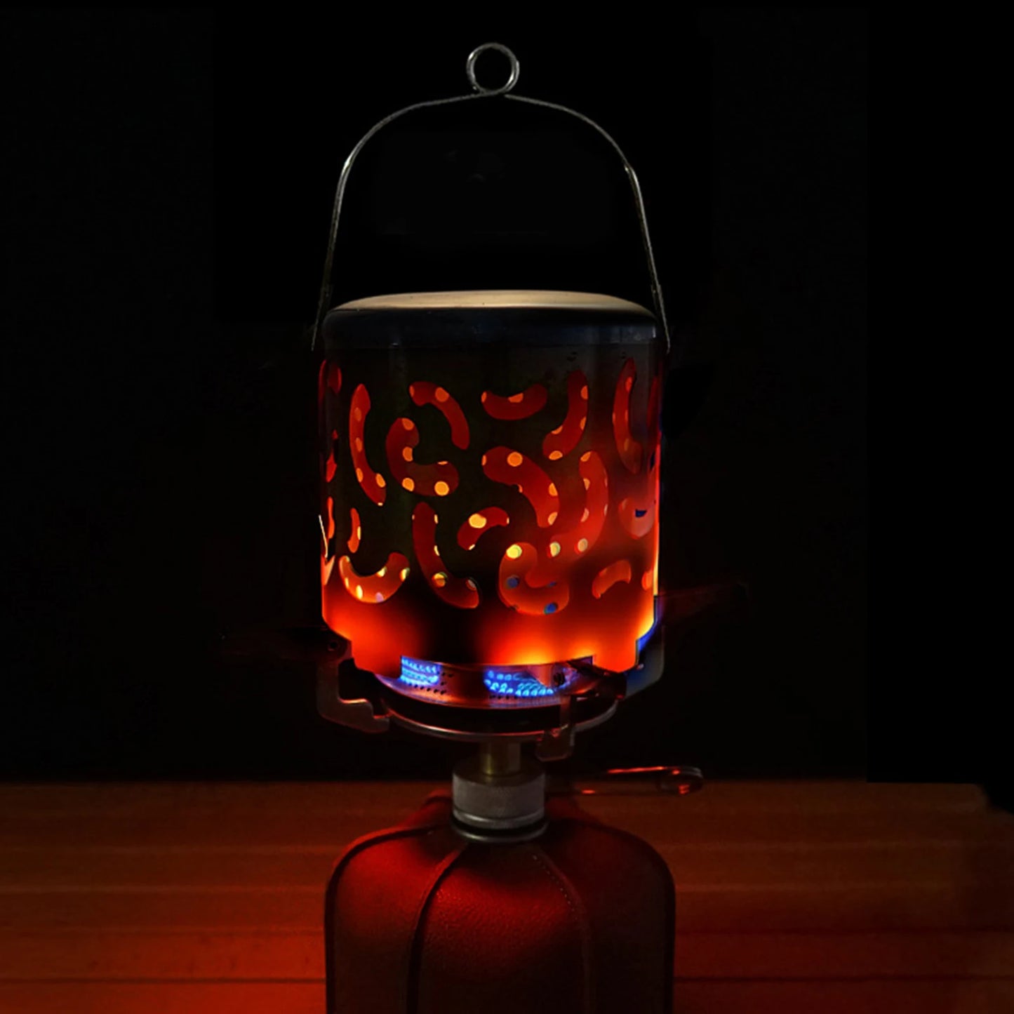 Vktech Portable Camping Mini Heater Stainless Steel Tent Heating Cover