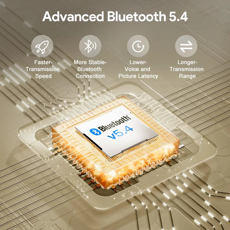 QCY H3 ANC Wireless Headphones Bluetooth Five Four HiRes Earphones