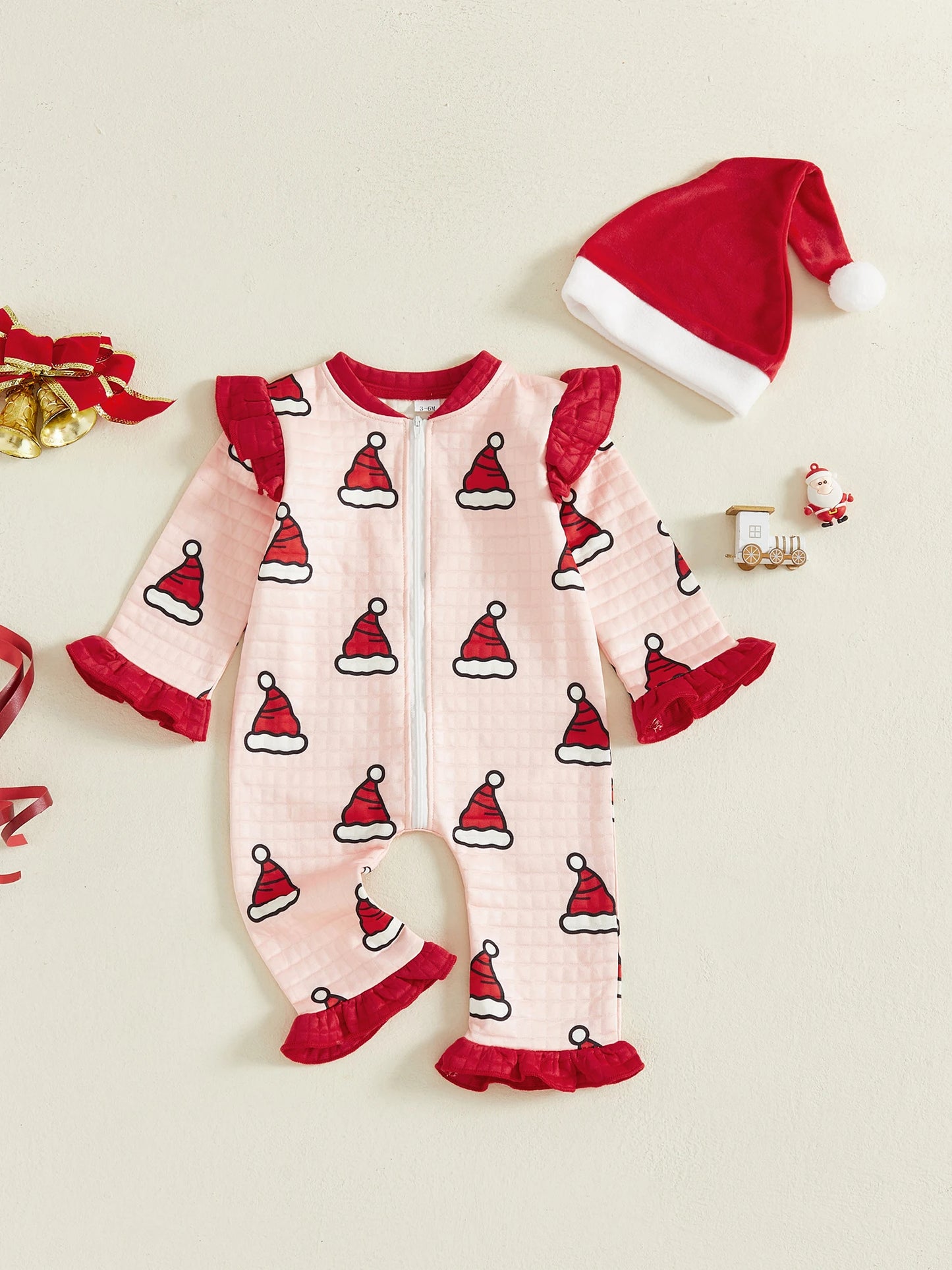 Toddler Winter Puffer Snowsuit With Hood Fur Trim Set