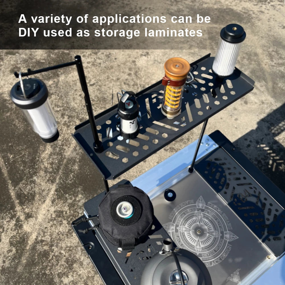 VAKIND IGT Camping Table Board Aluminum Alloy Extension Board