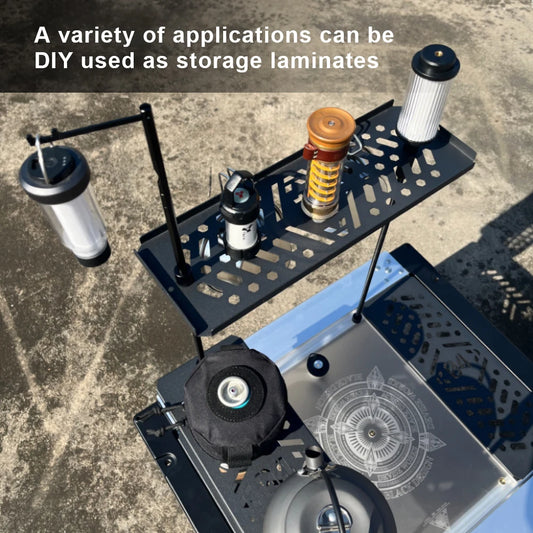 VAKIND IGT Camping Table Board Aluminum Alloy Extension Board