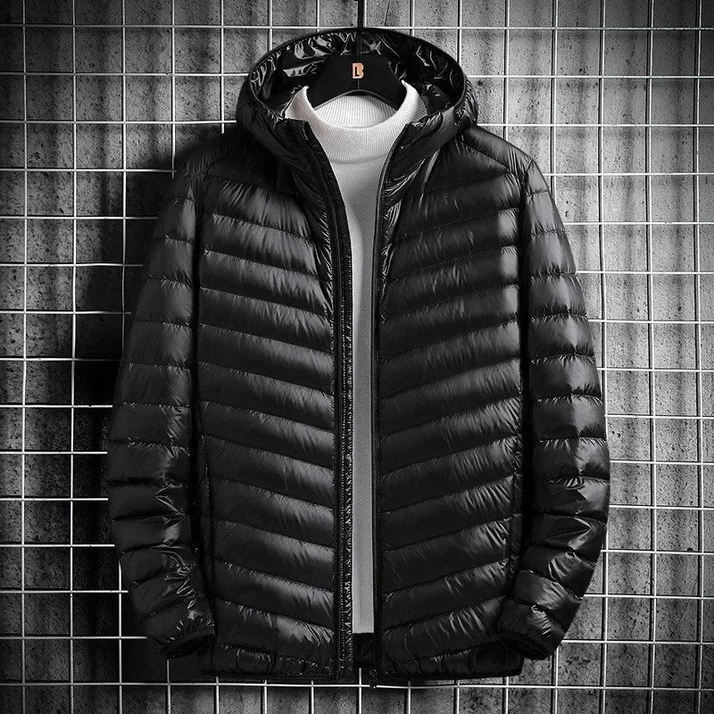 Guizhou Cotton Hooded Jacket For Winter Men Casual Outerwear