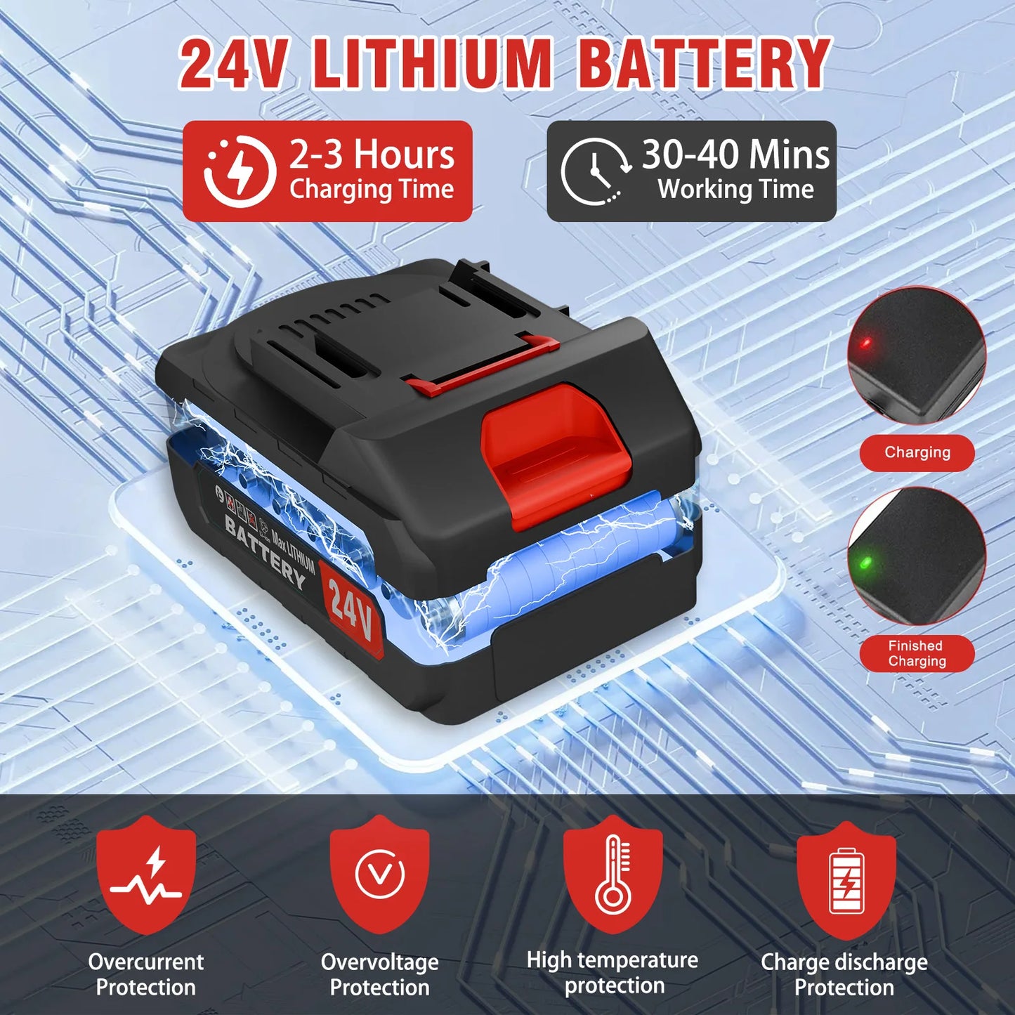 21V Cordless Weed Wacker Trimmer With Wheels 3 In 1