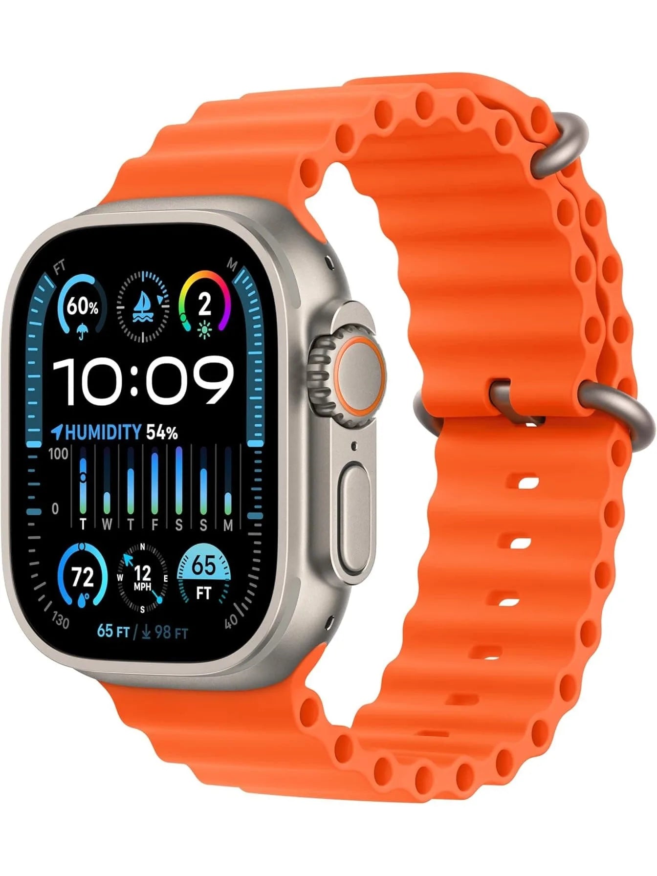 Smartwatch With Case And Seven Bands Bluetooth Calling Fitness Tracker