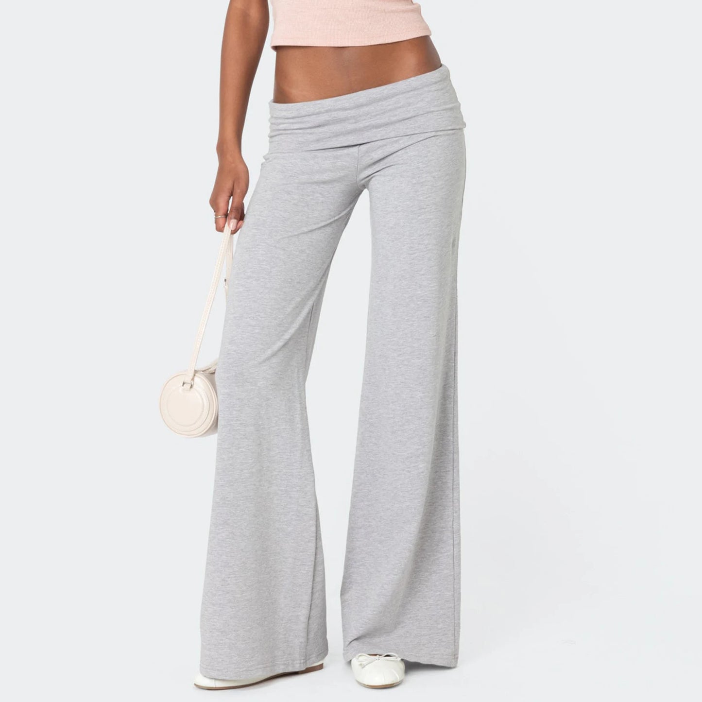 XBTCLXEBCOCN Casual Wide Leg Sweatpants For Women Lounge Pants