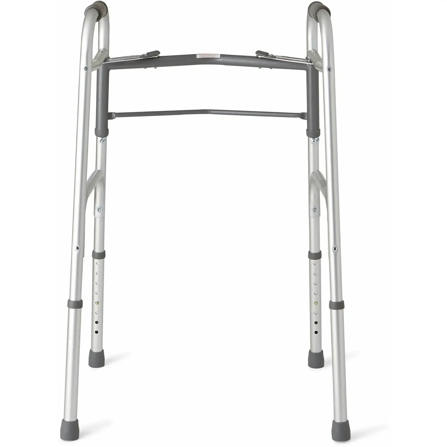Double Button Folding Walker For Elderly And Rehab Patients