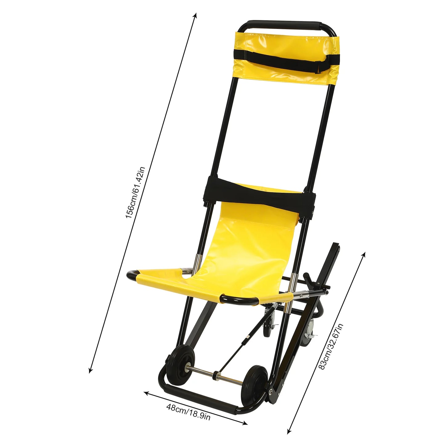 Portable Lift Stair Chair For Elderly With Manual Lift Evacuation