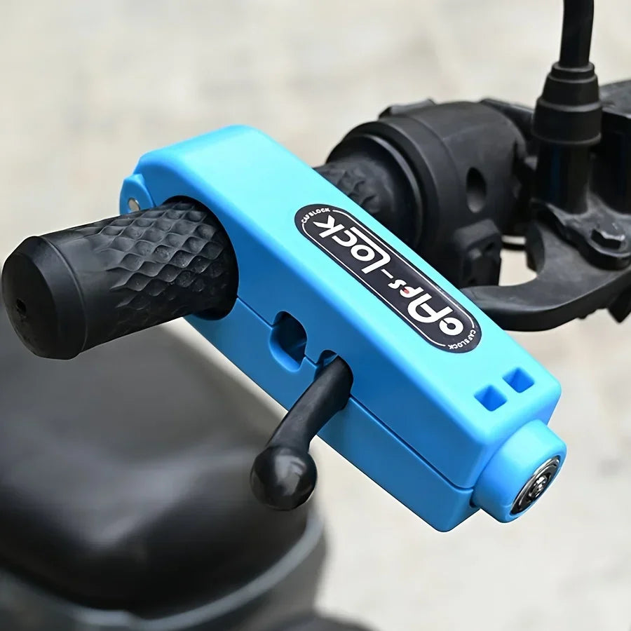 Portable Handlebar Lock For Electric Bikes And Scooters Theft Prevention