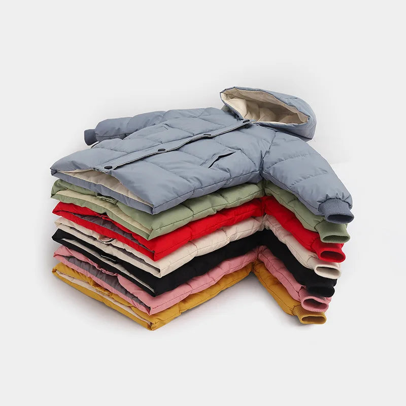 CN Zhejiang Kids Thickened Down Jacket Unisex Winter Coat