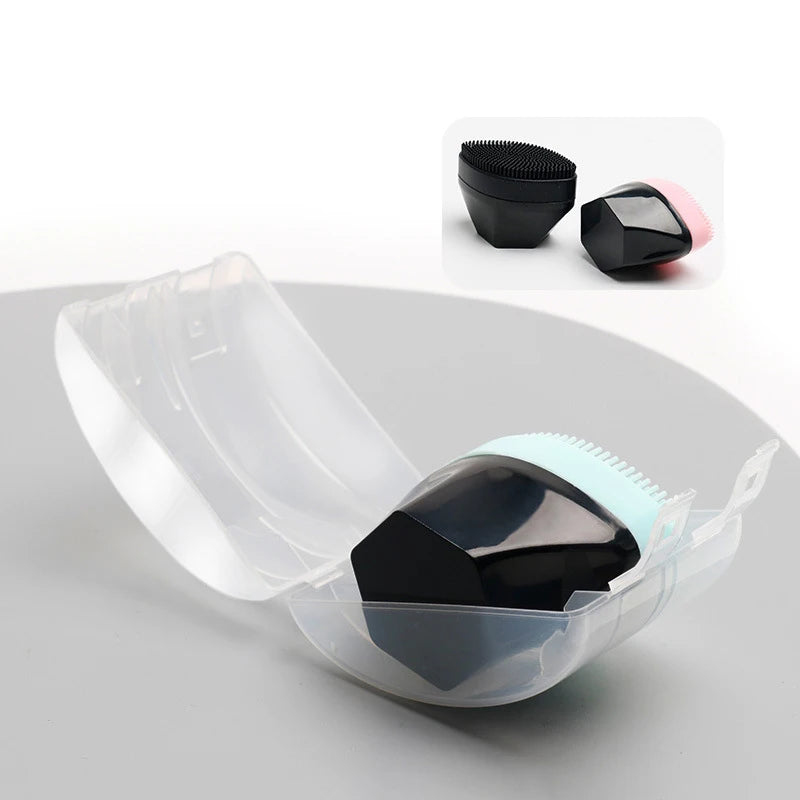 Function Silicone Face Cleansing Brush Deep Pore Exfoliator Tool
