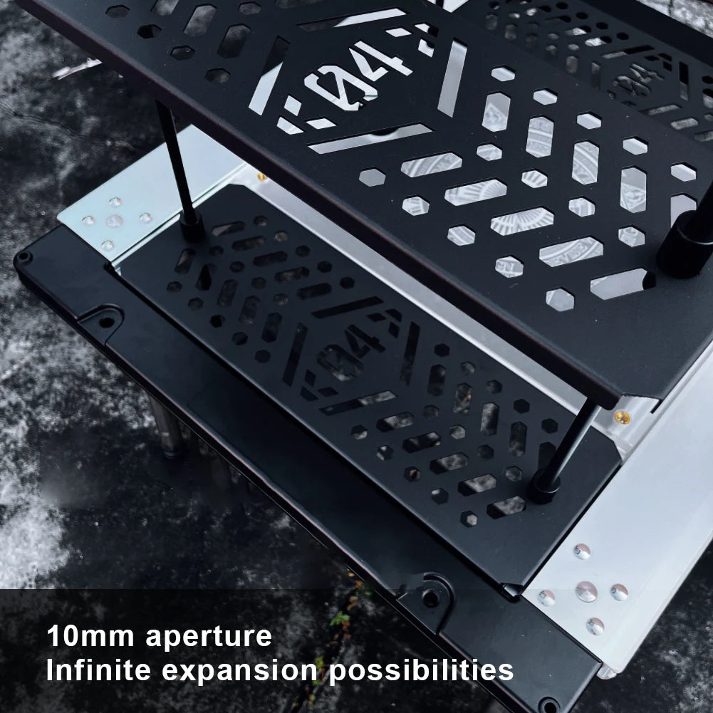 VAKIND IGT Camping Table Board Aluminum Alloy Extension Board