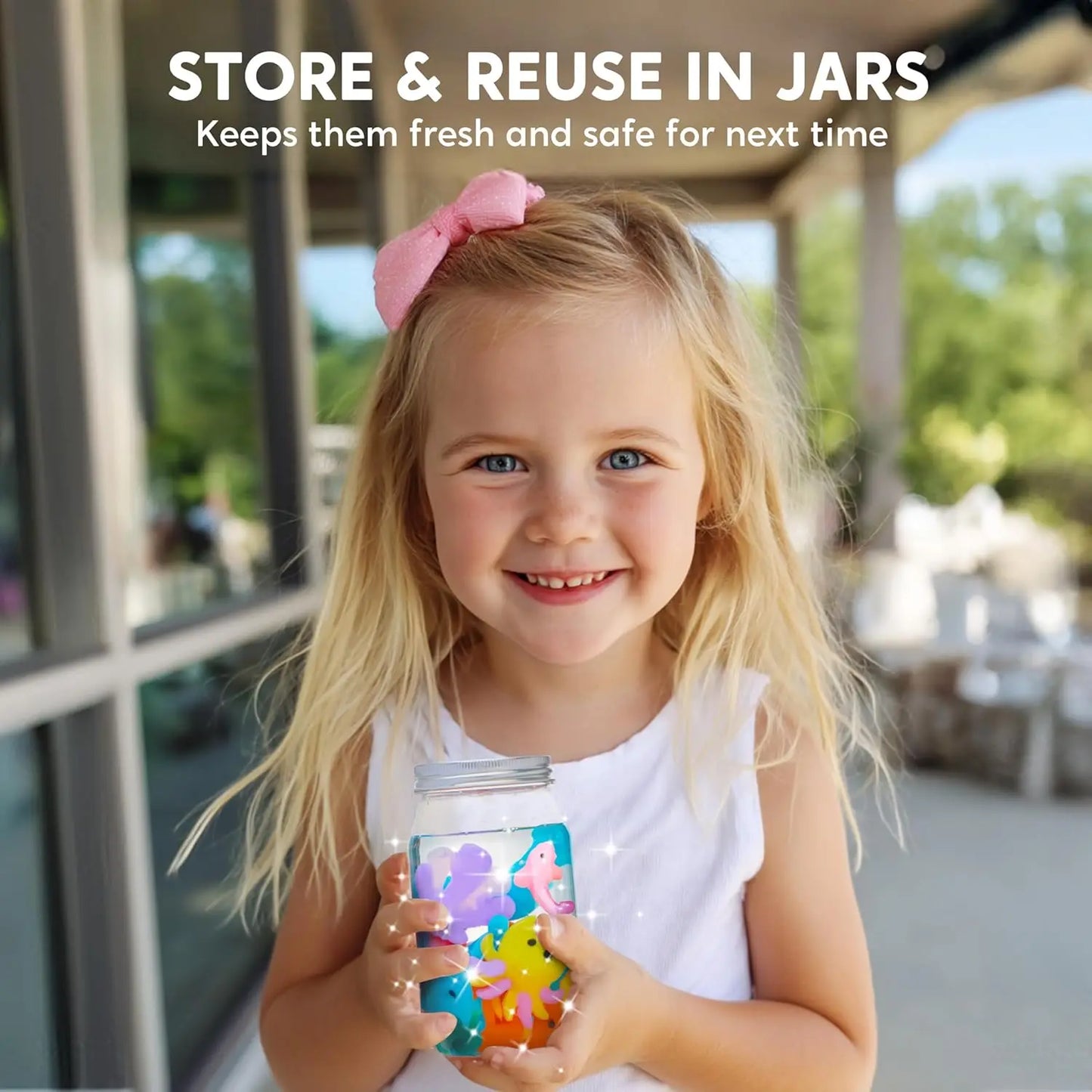 Joyfy Water Gel Kit Magic Fairy Gel Toy Set With Preserving Bottle