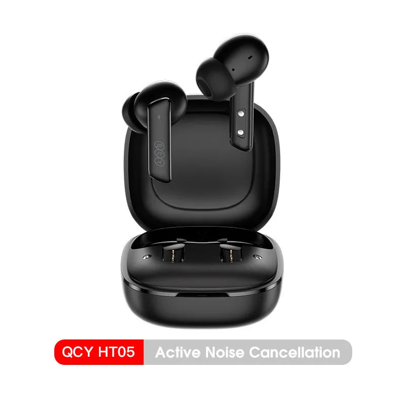 QCY HT05 ANC Wireless Earbuds 40dB Noise Cancelling Bluetooth 5.2