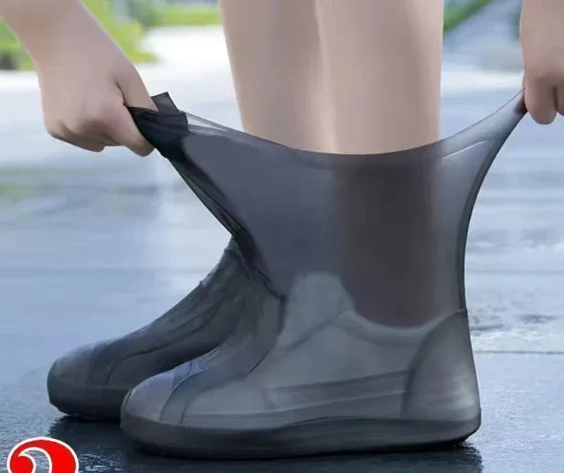 Waterproof Silicone Shoe Covers Reusable Slip On Boot Protectors For Rain Snow