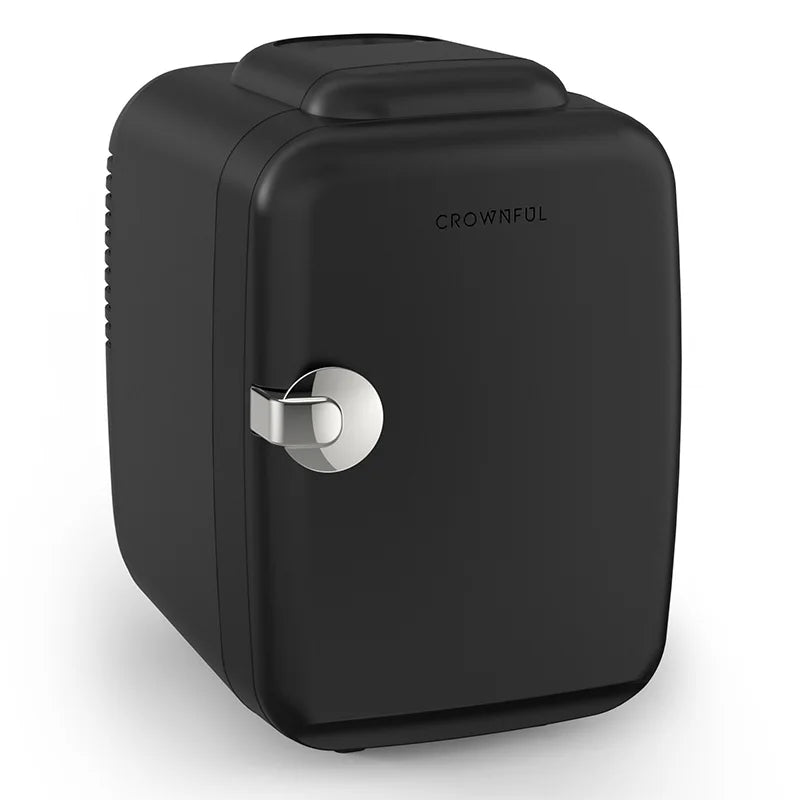 Crownful Beauty Makeup Skincare Mini Fridge AC DC Car Refrigerator