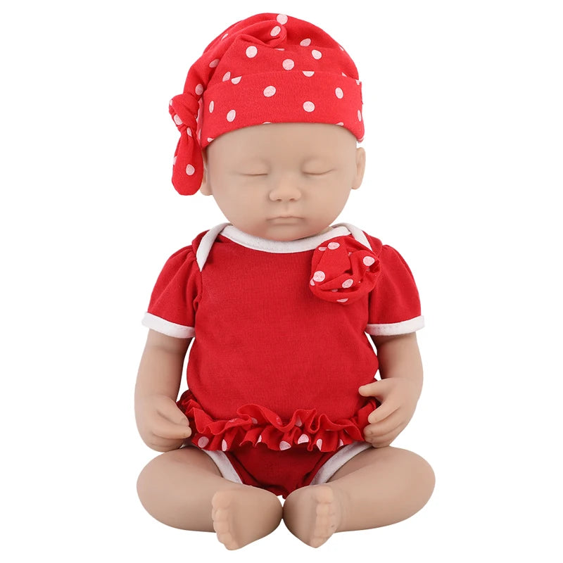 IVITA Reborn Silicone Baby Doll Unpainted Realistic Toy For Kids