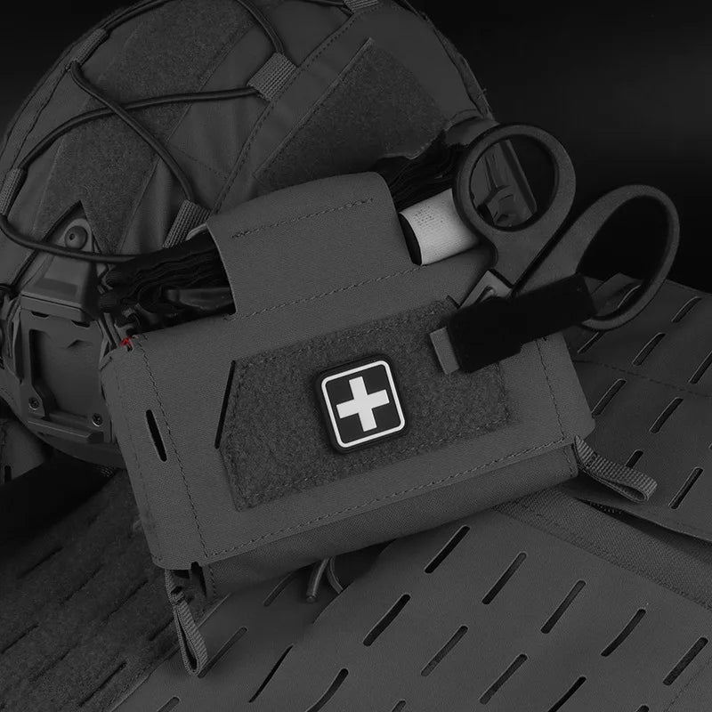 DKSTINYEE Compact Trauma Kit IFAK Pouch For Outdoors Survival