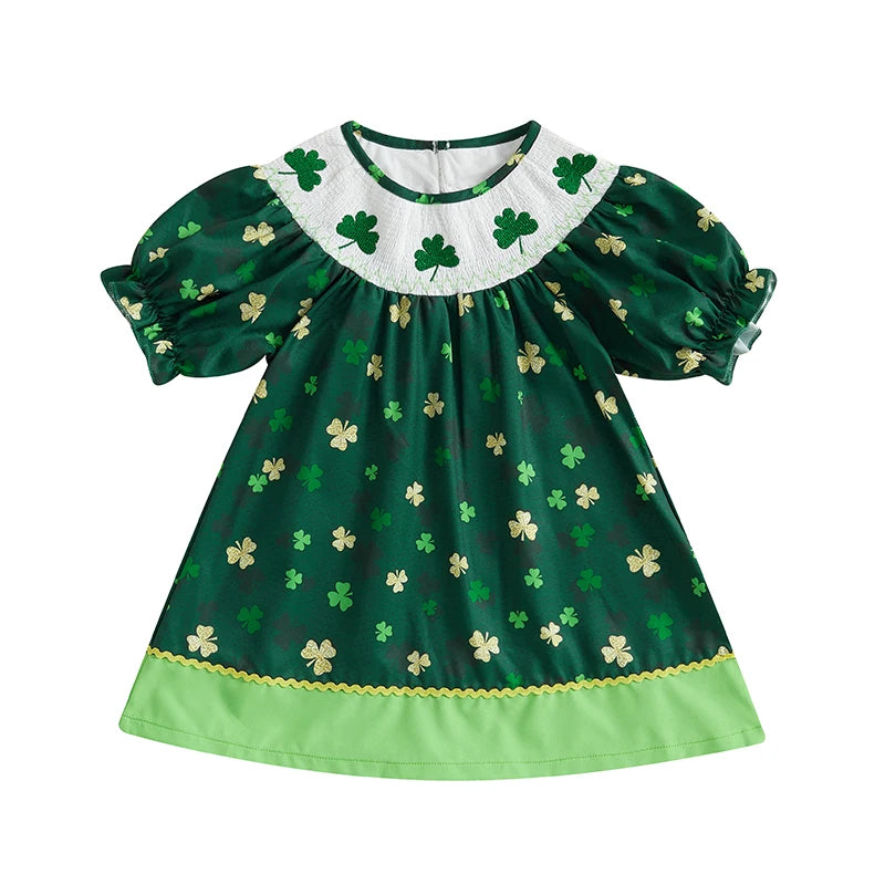 Toddler Girl Sleeveless Plaid Floral Print A Line Dress