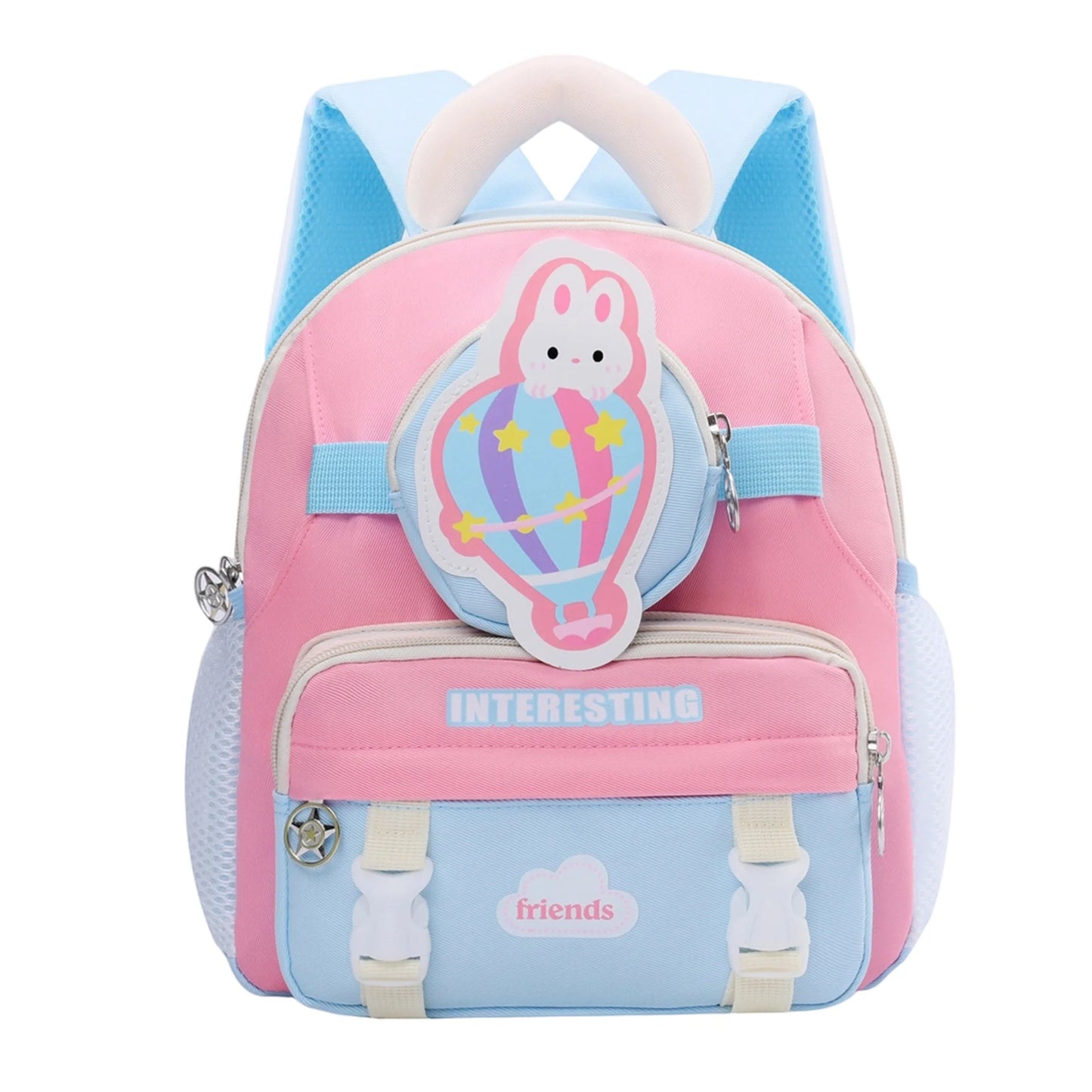 CN Guangdong Adorable Bunny Kids Backpack Unisex Cartoon Preschool Bag