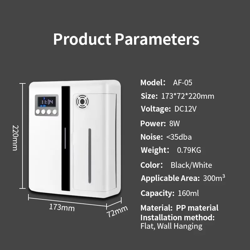 Namstec Aroma Diffuser 300m3 Bluetooth Wall Hanging