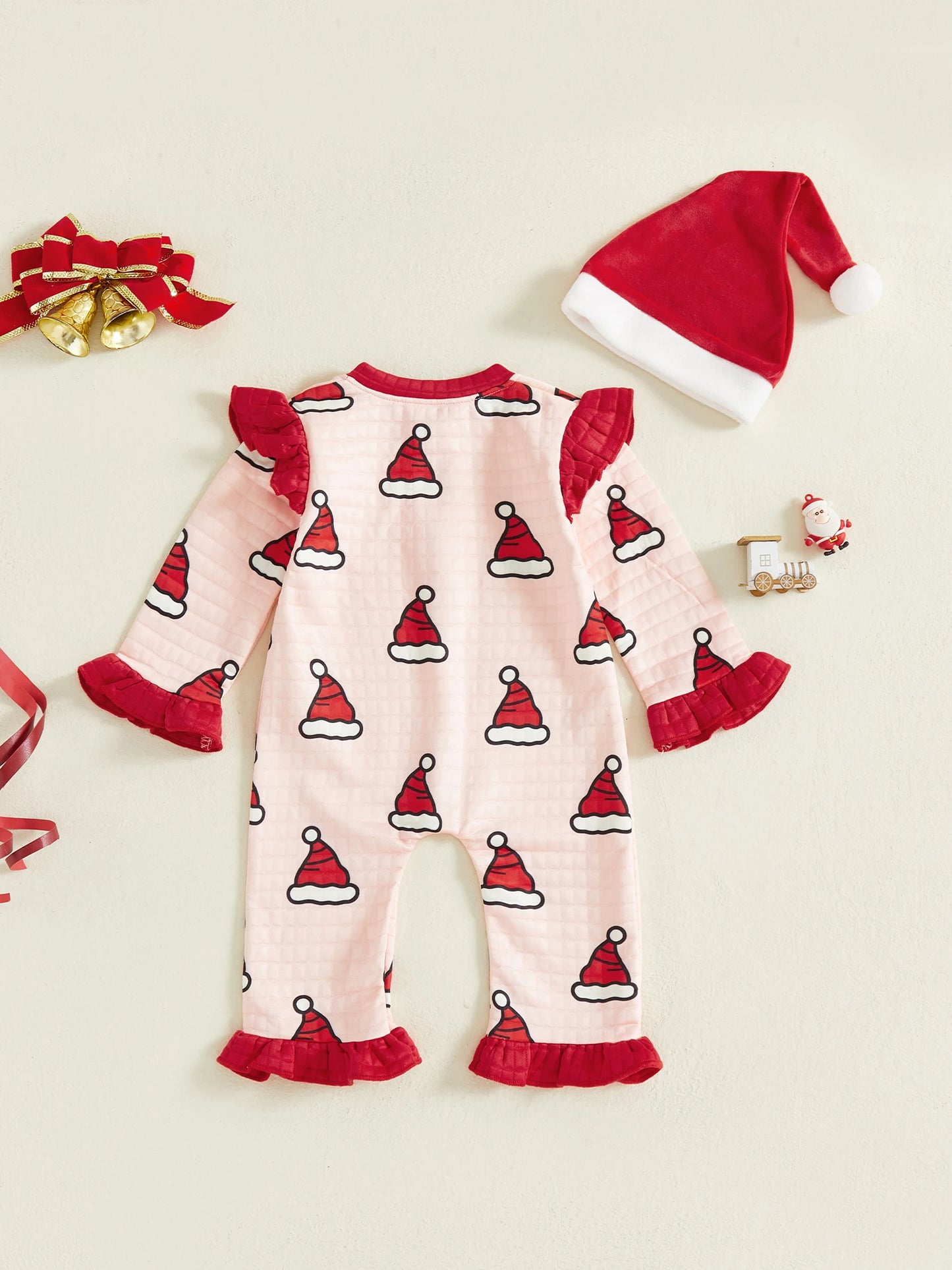 Toddler Winter Puffer Snowsuit With Hood Fur Trim Set