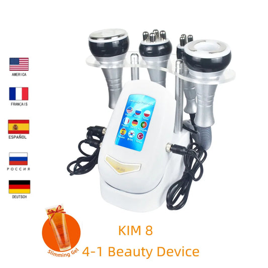 Moonic Beauty Four In One 40K Ultrasonic Slimming Device